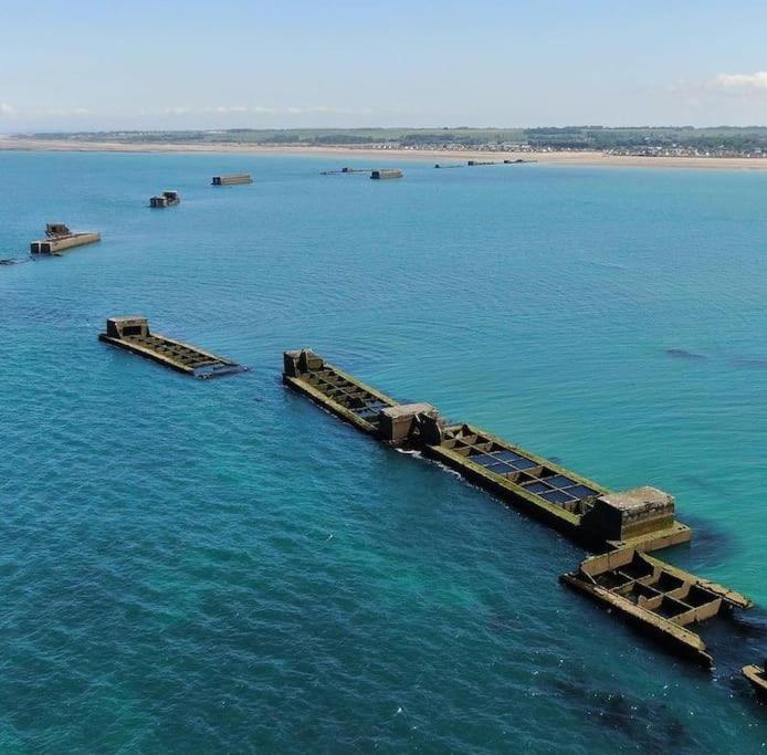 Le Refuge Marin Apartment Courseulles-sur-Mer Luaran gambar