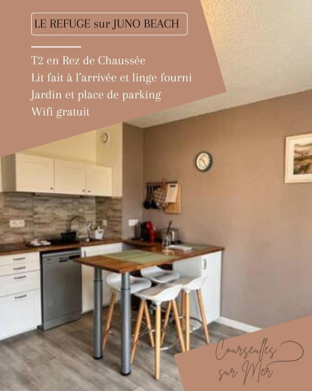 Le Refuge Marin Apartment Courseulles-sur-Mer Luaran gambar