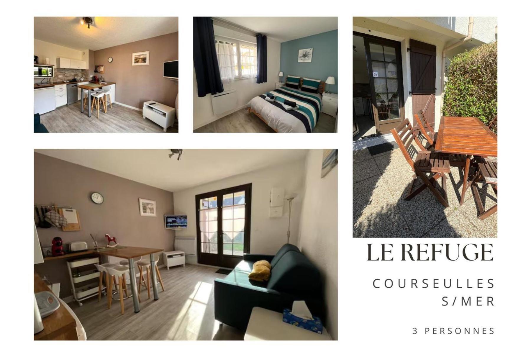 Le Refuge Marin Apartment Courseulles-sur-Mer Luaran gambar